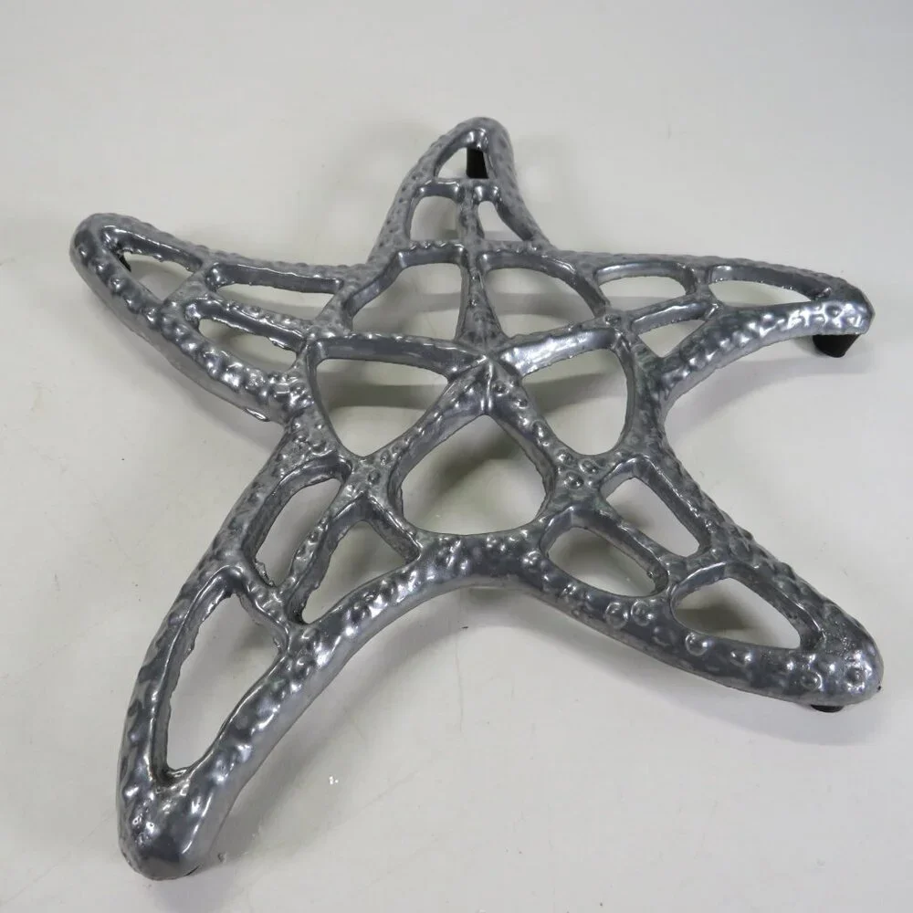 Starfish Metal Trivet 7 3/4
